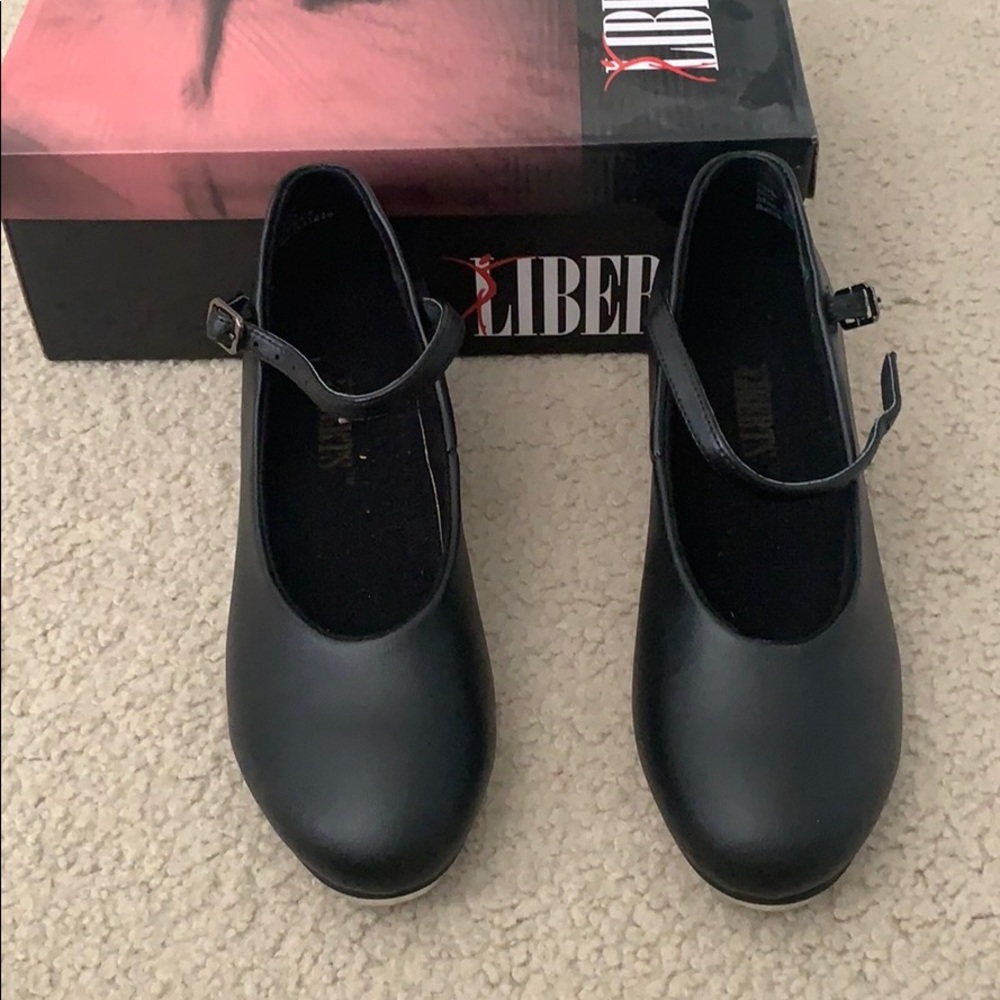 Character Black Tap Shoes!